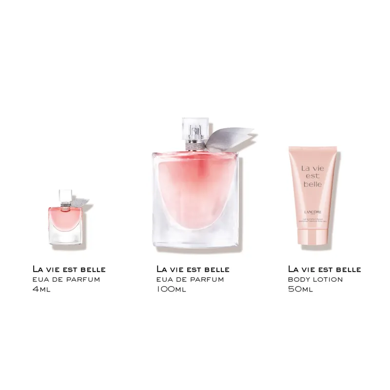 Kit Lancome La Vie Est Belle 100ml Feminino +10ml + Body Lotion