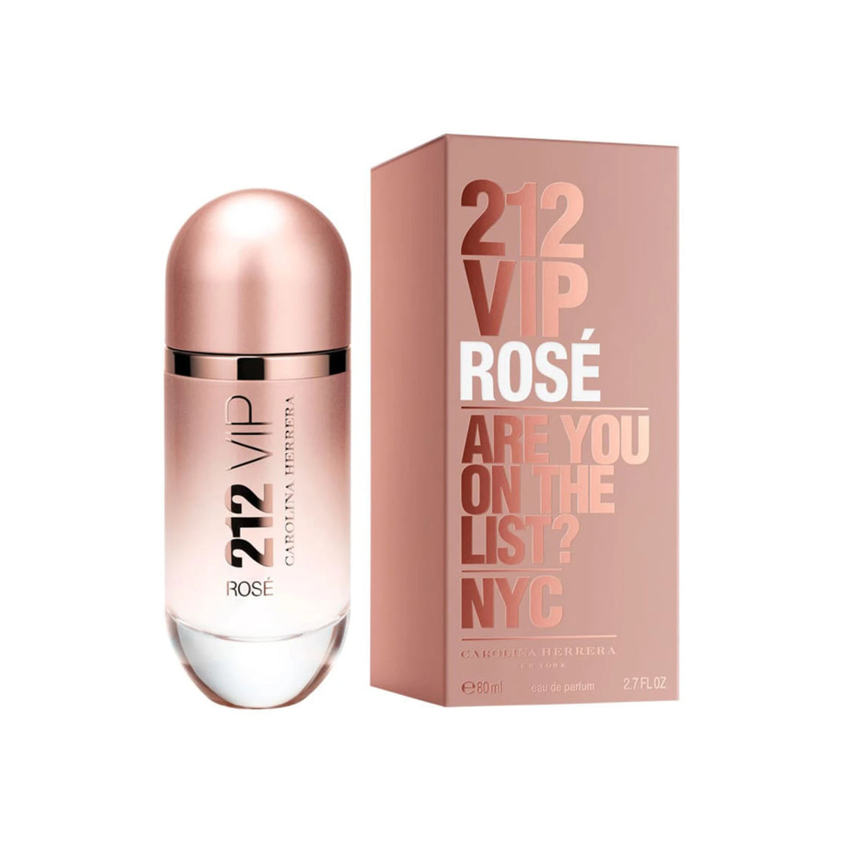 212 VIP Rosé Carolina Herrera Eau de Parfum Feminino