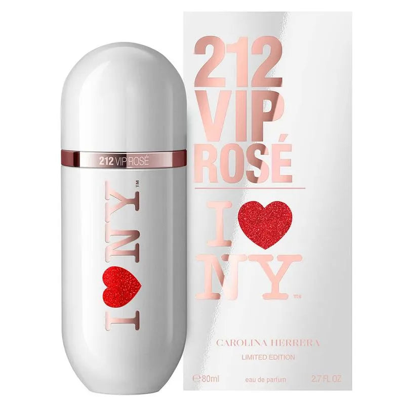 212 Vip Rose I Love NY Carolina Herrera Feminino Eau de Parfum