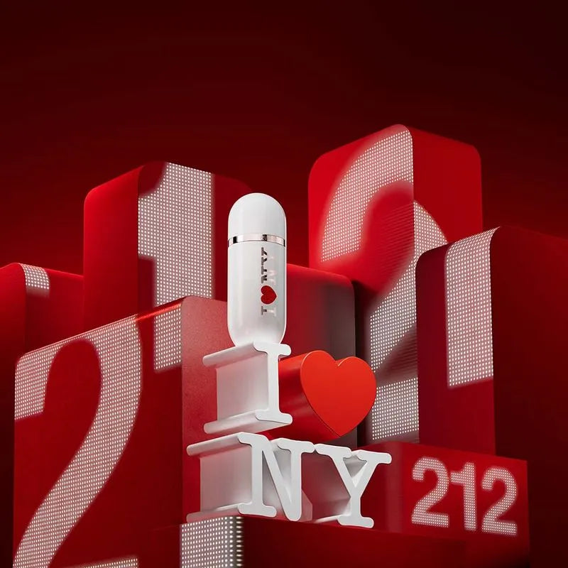 212 Vip Rose I Love NY Carolina Herrera Feminino Eau de Parfum