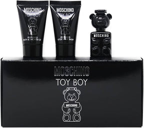 Kit Moschino Toy Boy Perfume Masculino 50ml + Body Lotion 50ml + Gel de Banho 50ml