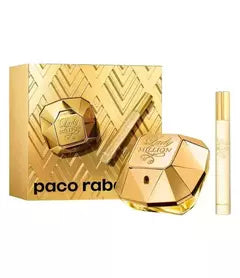 Conjunto Lady Million Paco Rabanne Feminino Eau de Parfum 50ml + Eau de Parfum 10ml