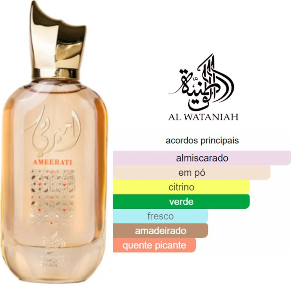 Ameerati Al Wataniah Unissex Eau de Parfum