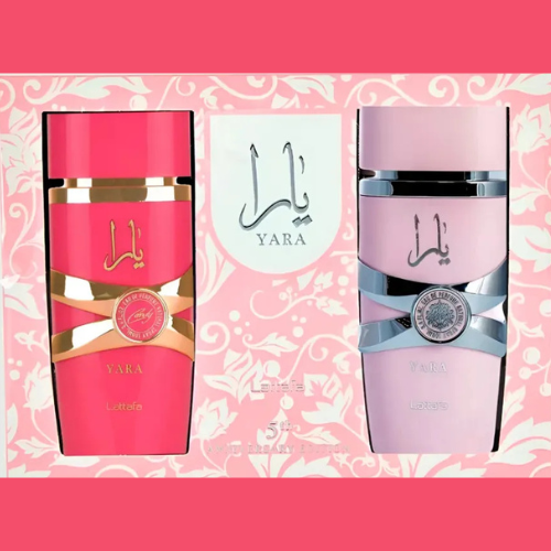 Kit Perfume Lattafa Yara EDP 100mL + Lattafa Yara Candy EDP 100ml Feminino