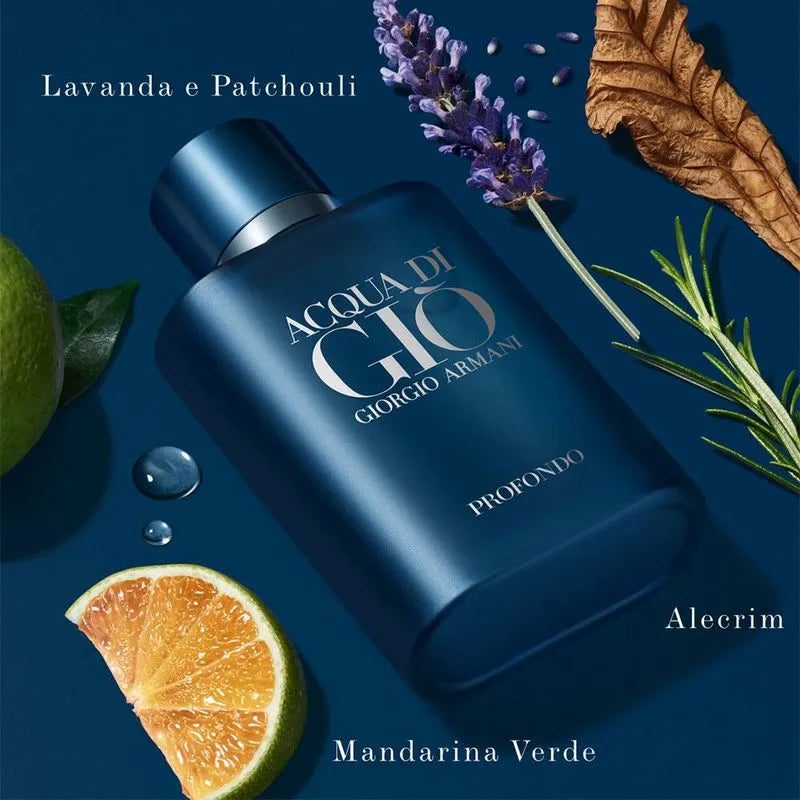 Acqua di Giò Profondo Giorgio Armani Eau de Parfum Masculino