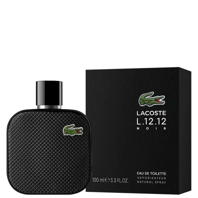 L.12.12 Noir Lacoste Eau de Toilette Perfume Masculino