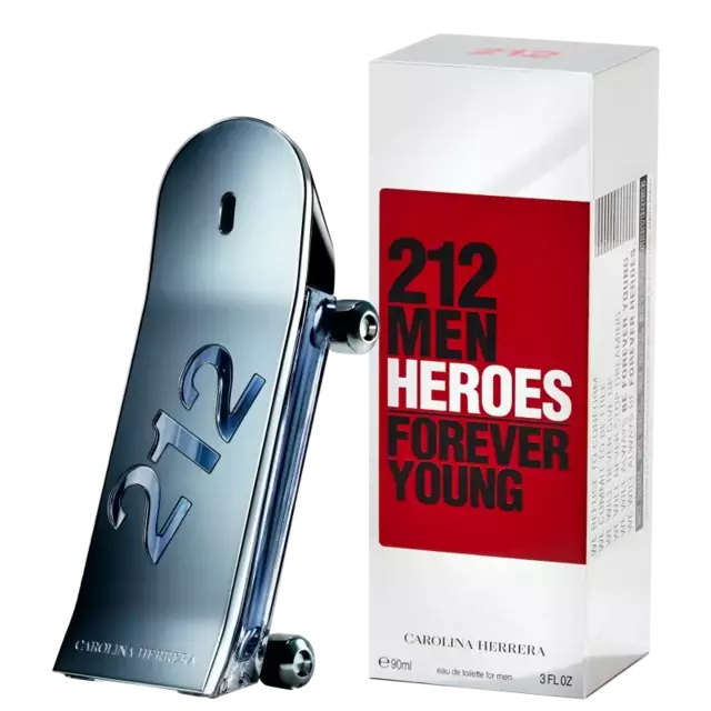 212 Heroes Men Carolina Herrera Eau de Toilette Masculino