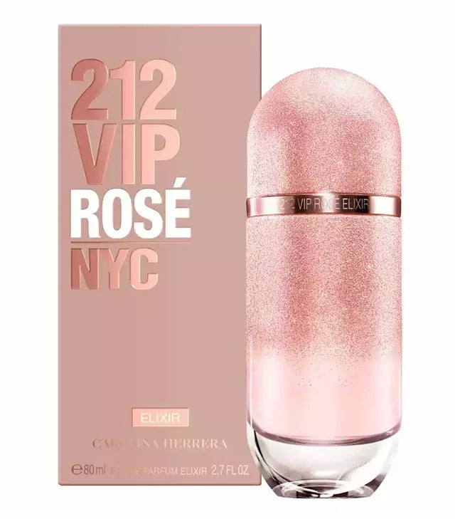 212 VIP Rosé Elixir Carolina Herrera Perfume Feminino EDP