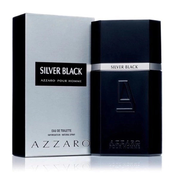 Azzaro Silver Black Pour Homme Eau De Toilette Perfume Masculino